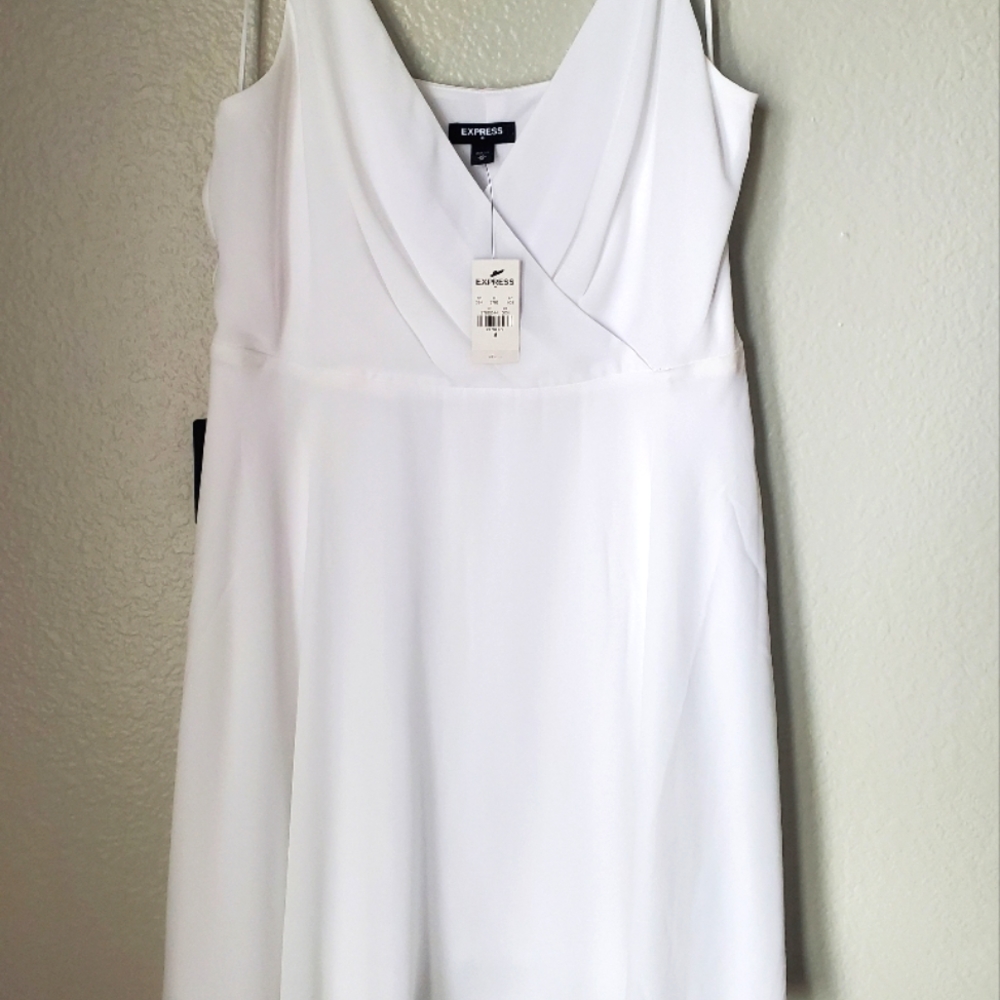 Bright White and Beautiful dress